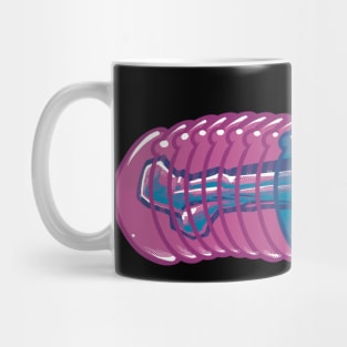 Gummy Worm Skeleton Mug